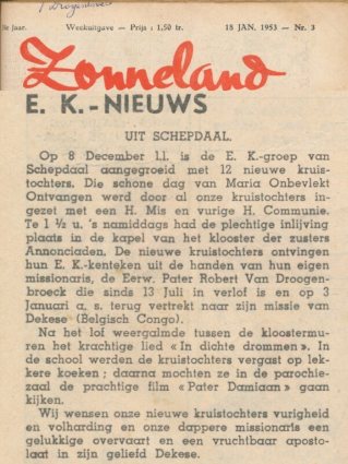 Zonneland 1953